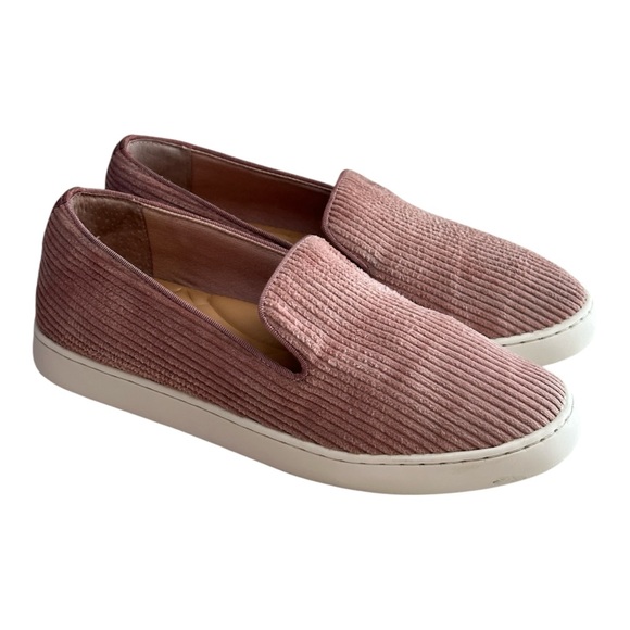 Birdies Women's The Swift Carnation Blush Pink Velvet Corduroy Sneakers Size 7 - Picture 10 of 15